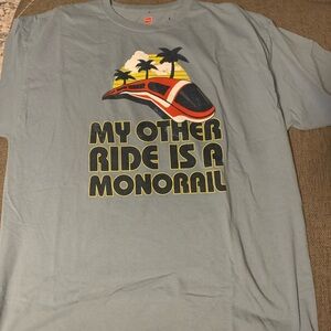 Disney monorail shirt men’s